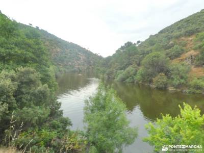 Embalse de Picadas - Río Alberche; madrid rutas valle del jerte cerezos rutas por madrid a pie viaje